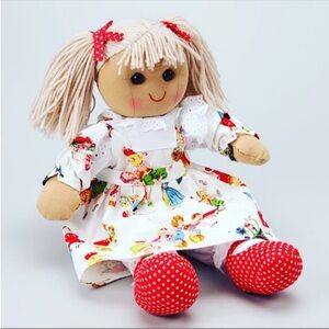 Powell Craft Kids at Play Retro Colorful Rag Doll